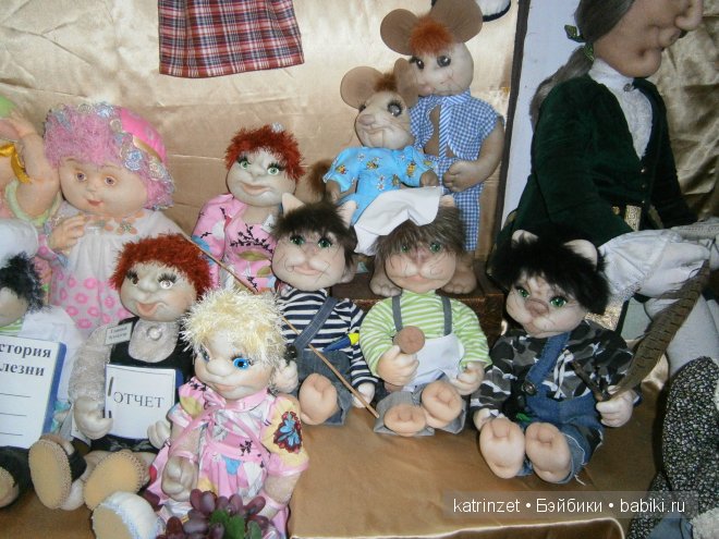 Выставка авторских кукол в Лазаревском на побережье Черного моря в Сочи 2013