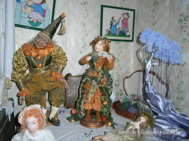 Выставка авторских кукол в Лазаревском на побережье Черного моря в Сочи 2013