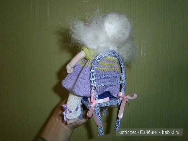 Стульчик для куклы Тосички. Мастер класс