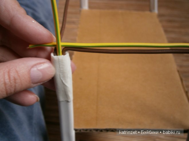 Кроватка для куклы своими руками. Мастер класс