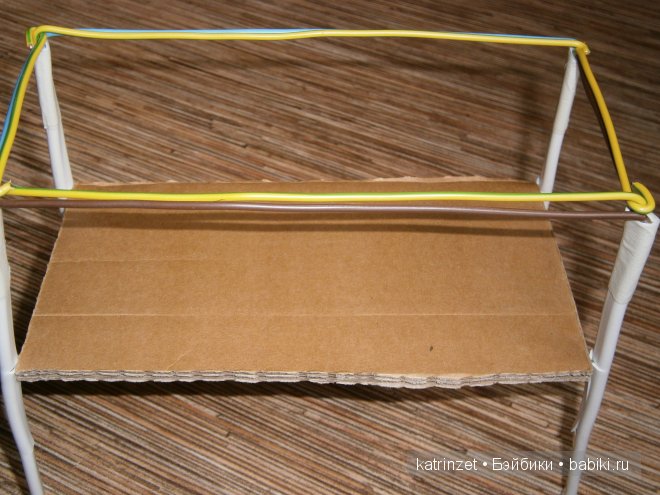 Кроватка для куклы своими руками. Мастер класс