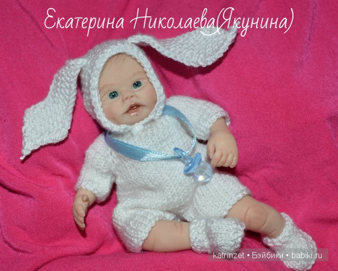 Подарок для Вики Балибок. Зайка Сёма (фото 5)
