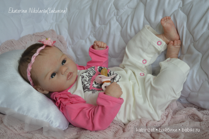Моя малышка реборн из молда Sicily от автора Sherry Rawn