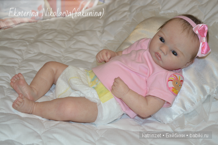 Моя малышка реборн из молда Sicily от автора Sherry Rawn