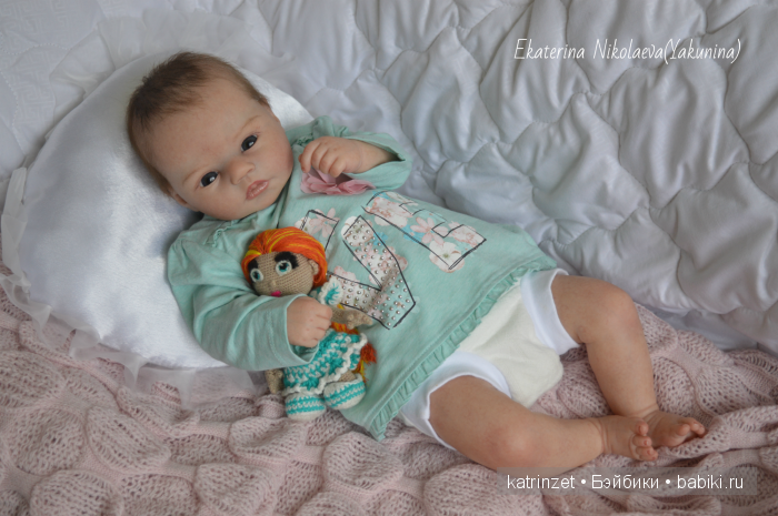 Моя малышка реборн из молда Sicily от автора Sherry Rawn