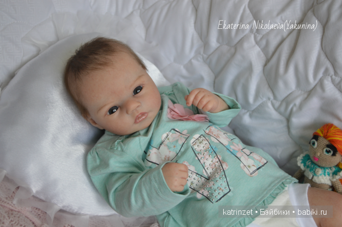 Моя малышка реборн из молда Sicily от автора Sherry Rawn