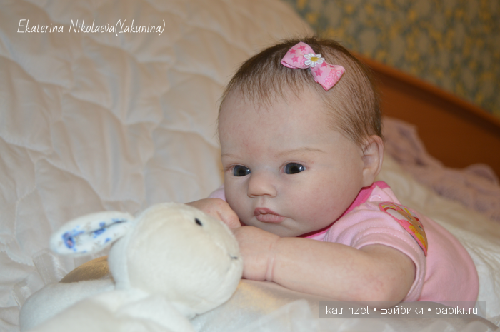 Моя малышка реборн из молда Sicily от автора Sherry Rawn