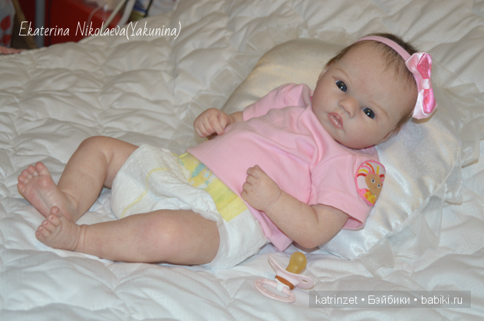 Моя малышка реборн из молда Sicily от автора Sherry Rawn