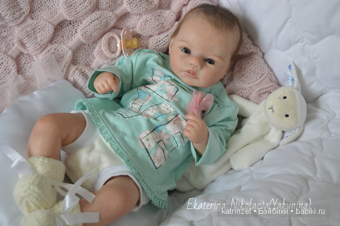 Моя малышка реборн из молда Sicily от автора Sherry Rawn