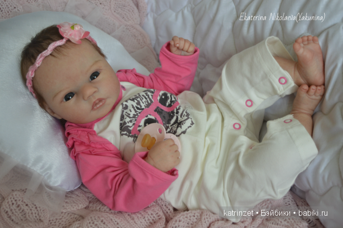 Моя малышка реборн из молда Sicily от автора Sherry Rawn
