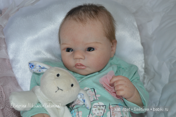 Моя малышка реборн из молда Sicily от автора Sherry Rawn