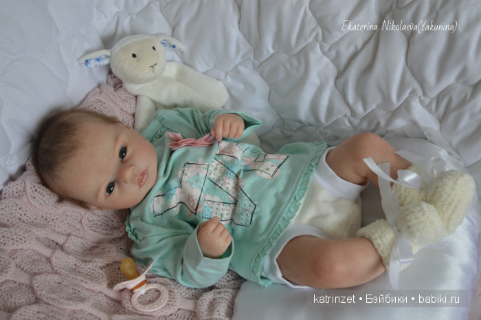Моя малышка реборн из молда Sicily от автора Sherry Rawn