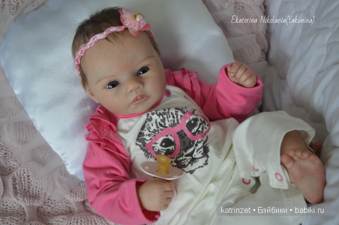Моя малышка реборн из молда Sicily от автора Sherry Rawn