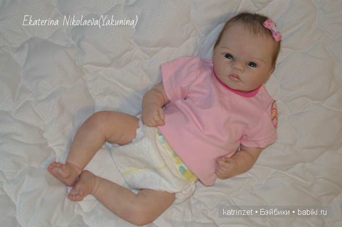 Моя малышка реборн из молда Sicily от автора Sherry Rawn
