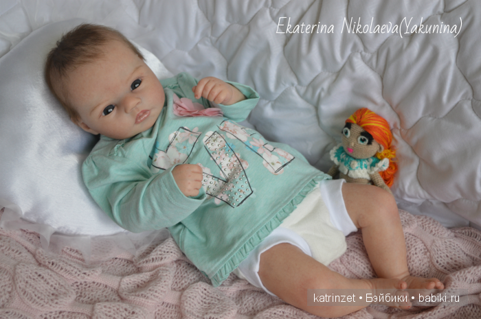 Моя малышка реборн из молда Sicily от автора Sherry Rawn