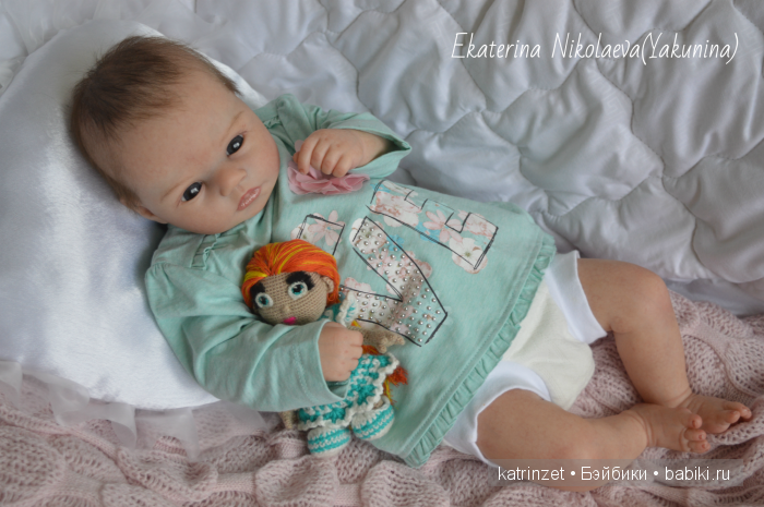 Моя малышка реборн из молда Sicily от автора Sherry Rawn