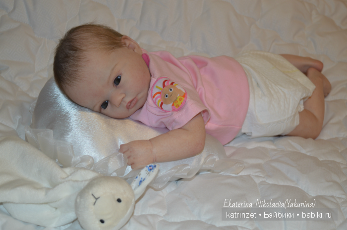 Моя малышка реборн из молда Sicily от автора Sherry Rawn