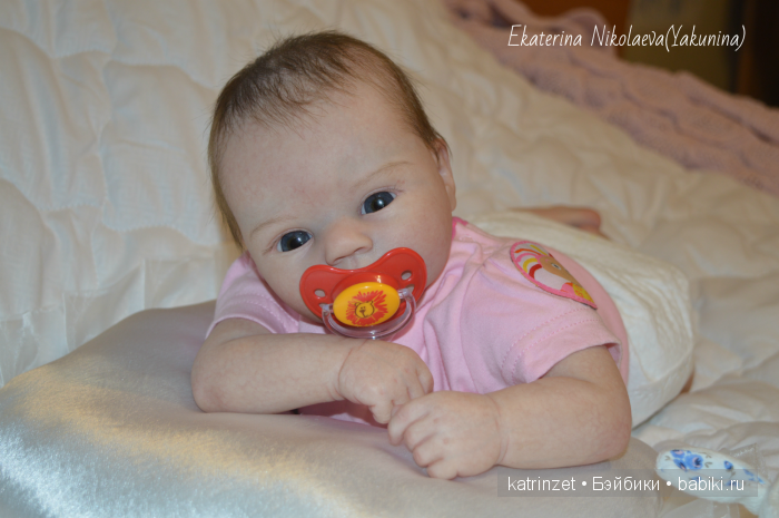 Моя малышка реборн из молда Sicily от автора Sherry Rawn