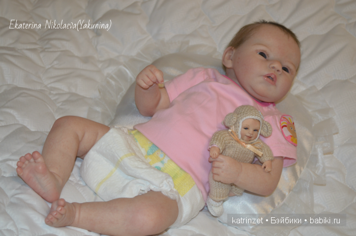 Моя малышка реборн из молда Sicily от автора Sherry Rawn