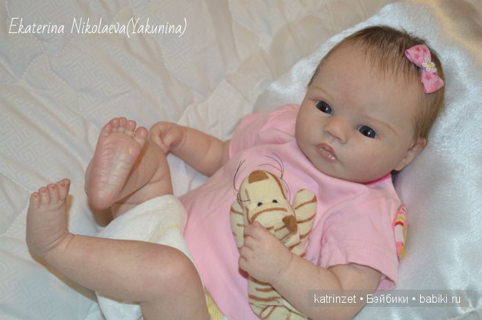 Моя малышка реборн из молда Sicily от автора Sherry Rawn