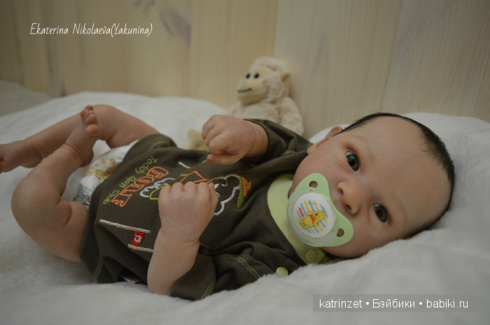 Малыш реборн Грейсон — Куклы Реборн (Reborn): работы мастеров