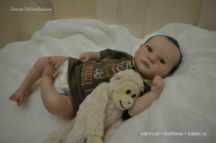 Малыш реборн Грейсон — Куклы Реборн (Reborn): работы мастеров