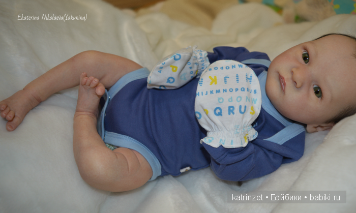 Малыш реборн Грейсон — Куклы Реборн (Reborn): работы мастеров