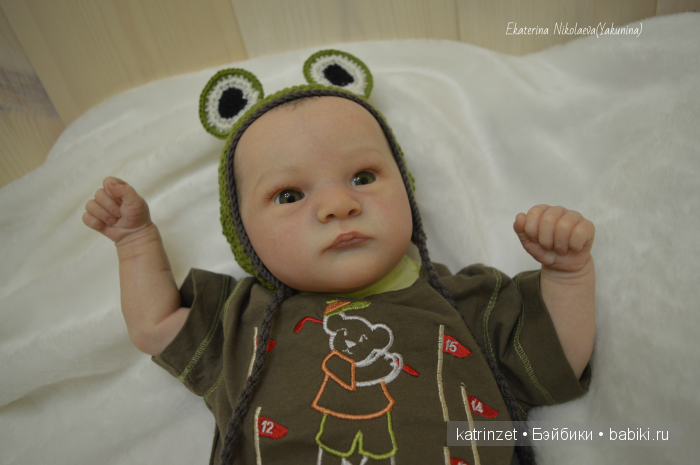 Малыш реборн Грейсон — Куклы Реборн (Reborn): работы мастеров