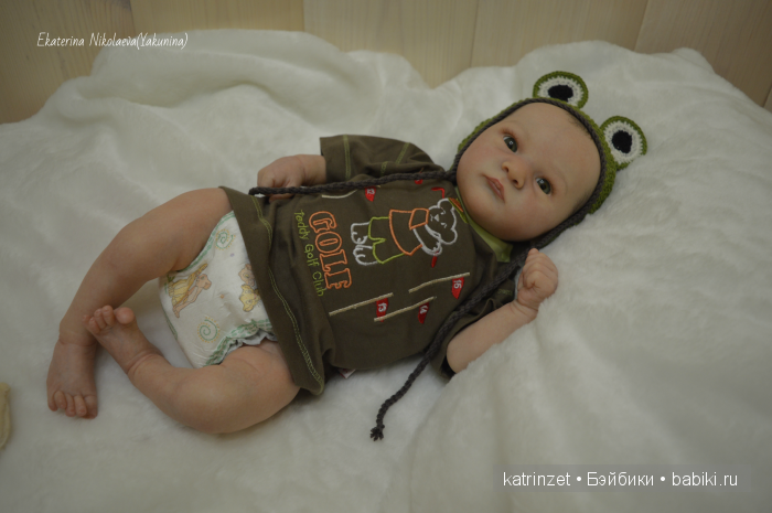 Малыш реборн Грейсон — Куклы Реборн (Reborn): работы мастеров