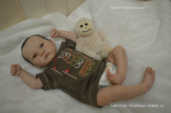 Малыш реборн Грейсон — Куклы Реборн (Reborn): работы мастеров (фото 8)