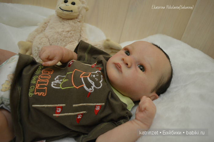 Малыш реборн Грейсон — Куклы Реборн (Reborn): работы мастеров (фото 9)