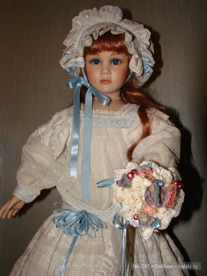 Прекрасная Amelia, фарфоровая кукла от Памелы Филлипс