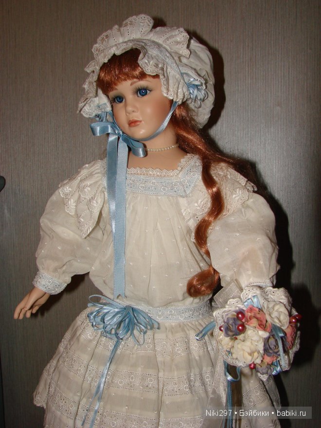 Прекрасная Amelia, фарфоровая кукла от Памелы Филлипс (фото 3)