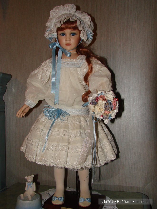 Прекрасная Amelia, фарфоровая кукла от Памелы Филлипс (фото 2)