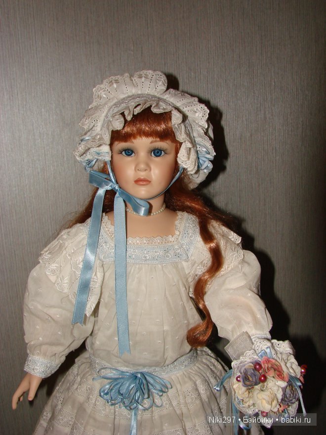 Прекрасная Amelia, фарфоровая кукла от Памелы Филлипс (фото 4)