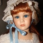 Прекрасная Amelia, фарфоровая кукла от Памелы Филлипс