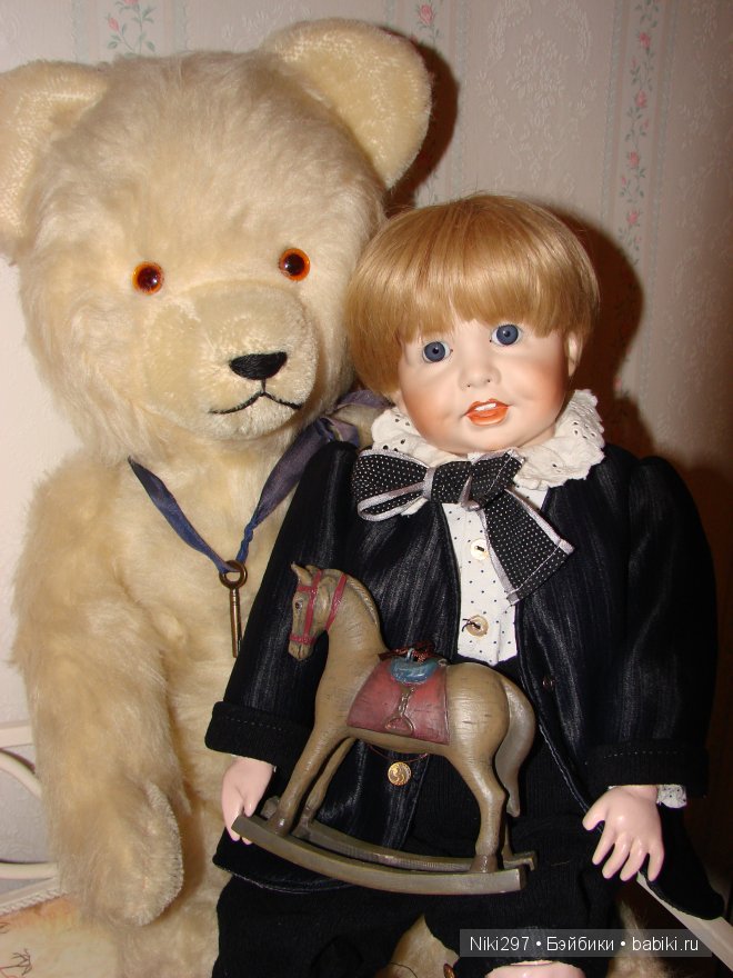 Два друга. Реплика антикварной куклы Kammer s Reinhardt (фото 3)