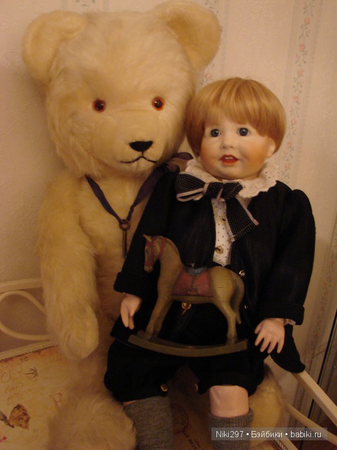 Два друга. Реплика антикварной куклы Kammer s Reinhardt