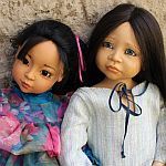 В лучах весеннего солнышка - экзотические красавицы Dewi и Inanna от Joke Grobben