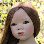 В нашем саду распустилась лилия... Необыкновенная красавица Lihle от Annette Himstedt