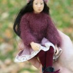 Шарнирная куколка от Юли Решетниковой, или мечты сбываются:)