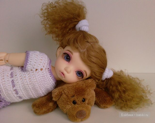 Вот какой чудесный паричок у нас появился