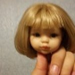 Мастер-класс как из раздвоенной чёлки у кукол Паола Рейна сделать ровную