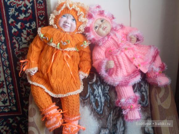 Ангелина, кукла, полимерная глина.
