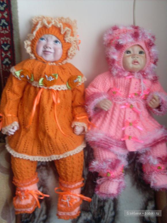 Ангелина, кукла, полимерная глина.