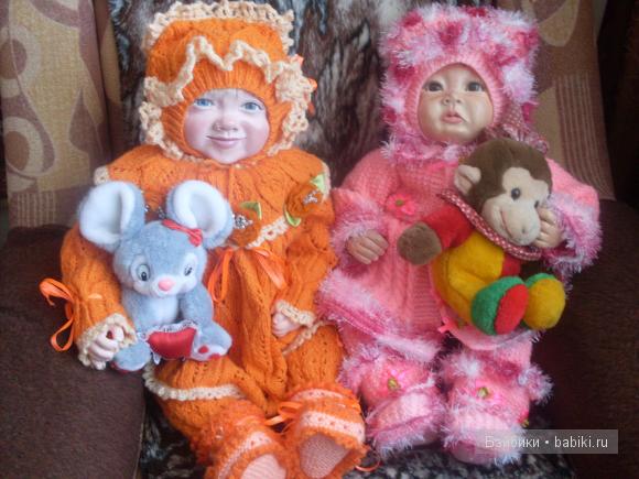Ангелина, кукла, полимерная глина.