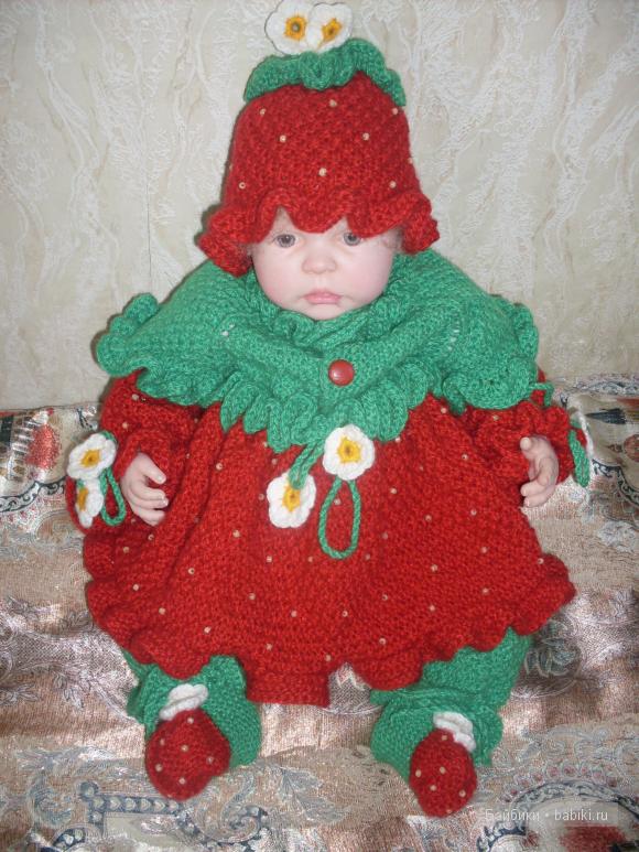 Одежда, костюм, Клубничка.