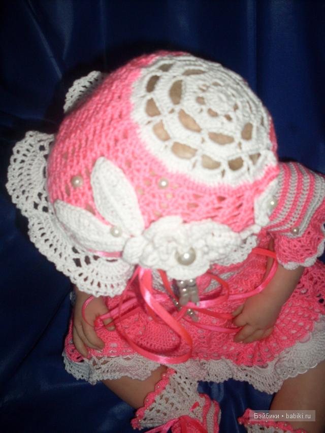 одежда своими руками, вязанный комплект.