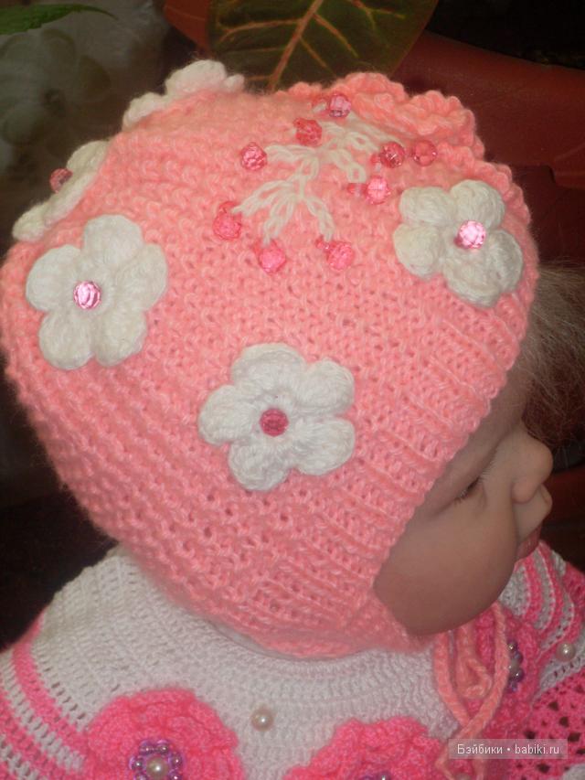 шапочки, вязание.