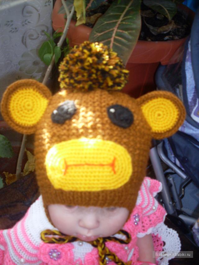 шапочки, вязание.